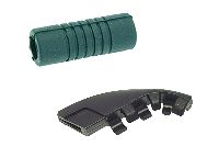 Rubberpieces for steam-water taps