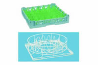 Baskets for dishwashers and accessories