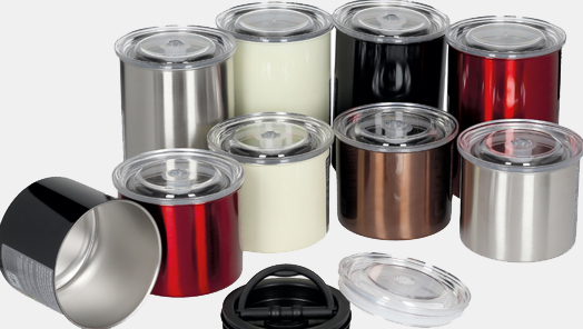Airtight canisters Planetary Design: as of today LF is your exclusive distributor in Europe